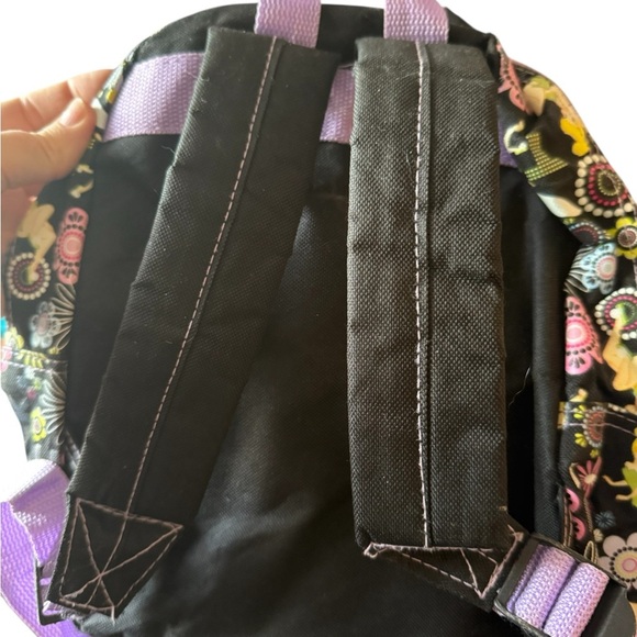 Women’s/Girl's Disney Tink Black Backpack Lilac Purple - Picture 2 of 14